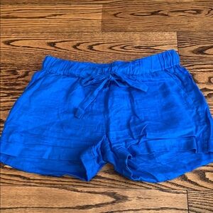 J. Crew Vibrant Blue Athletic Shorts